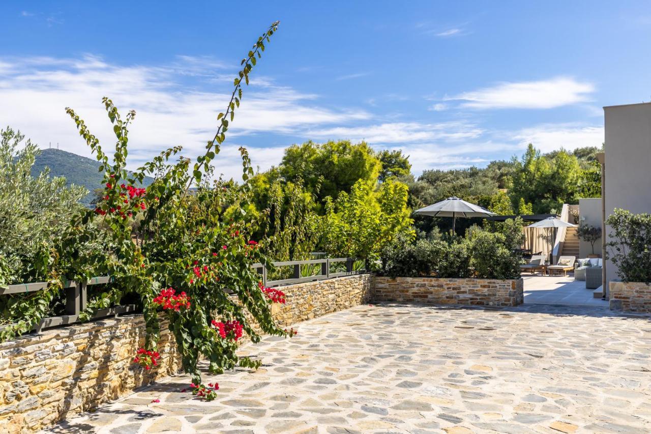 Villa Politimi Luxury Retreat Bandar Skopelos Luaran gambar