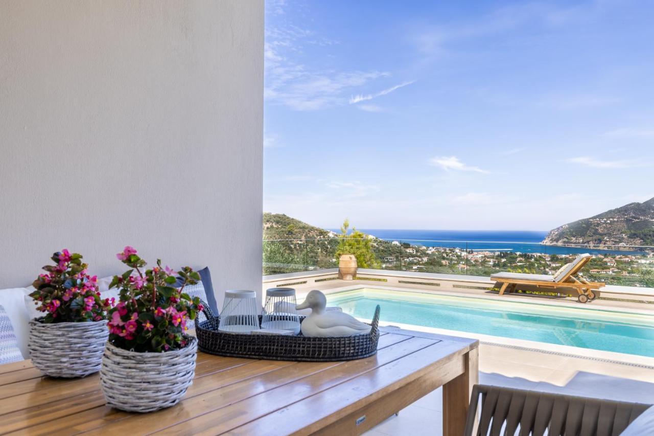 Villa Politimi Luxury Retreat Bandar Skopelos Luaran gambar
