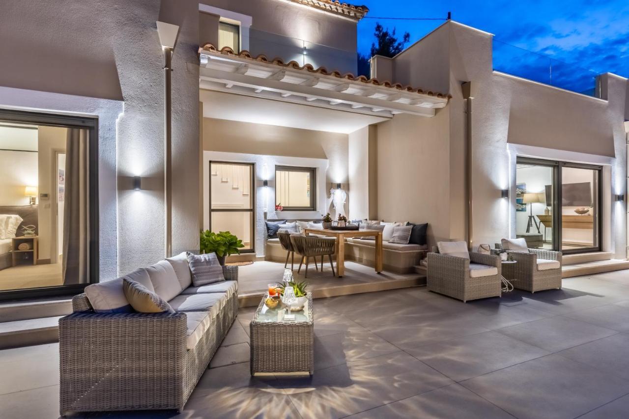 Villa Politimi Luxury Retreat Bandar Skopelos Luaran gambar
