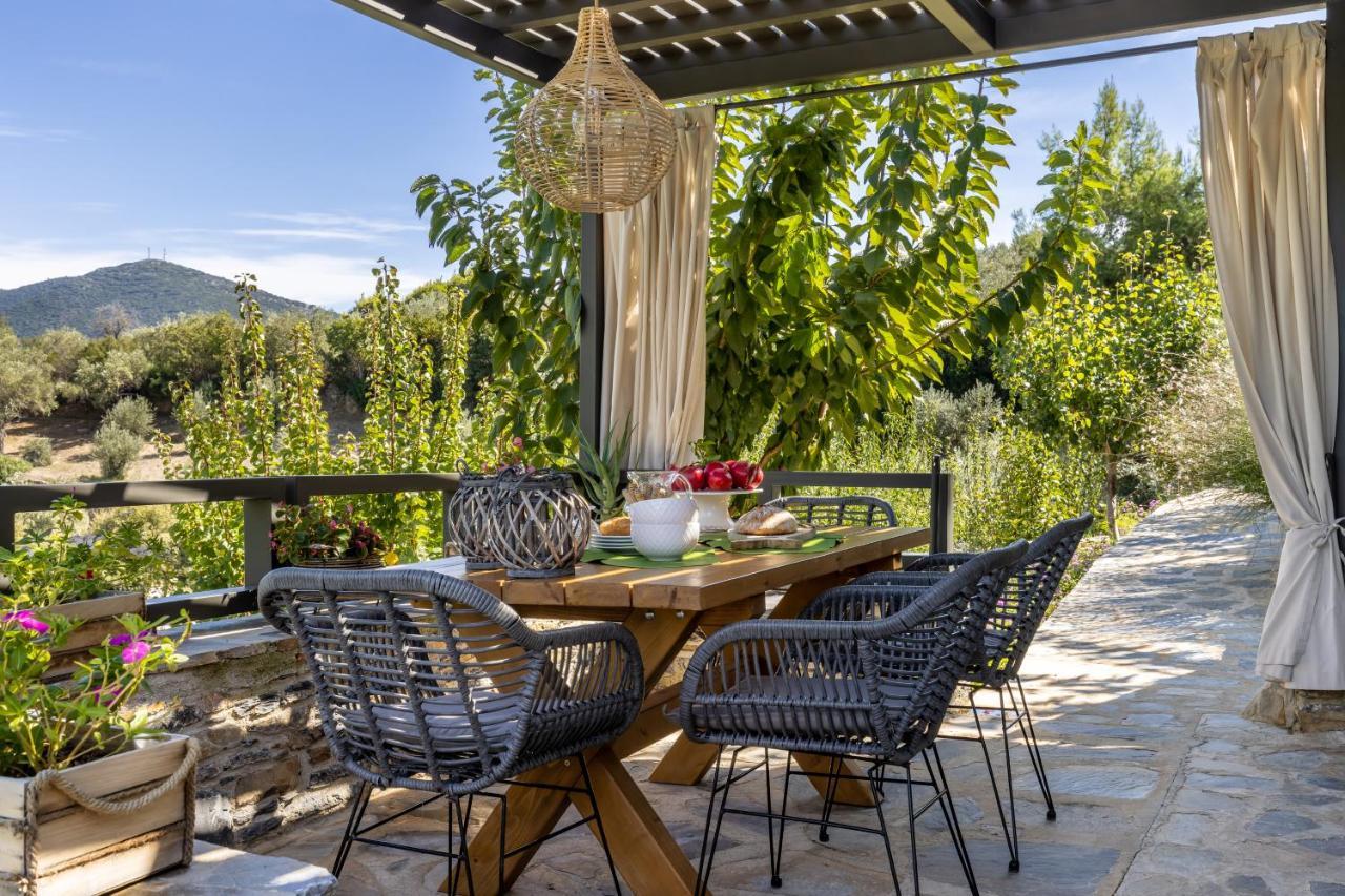 Villa Politimi Luxury Retreat Bandar Skopelos Luaran gambar