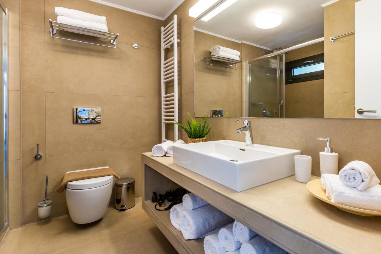 Villa Politimi Luxury Retreat Bandar Skopelos Luaran gambar